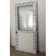 Félig Üveges Bejárati AJtó 98x208 Félig Üveges Bejárati AJtó 98x208